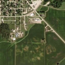 3061-3063 Iowa 24 Lawler IA 52154 High Resolution Satellite Map