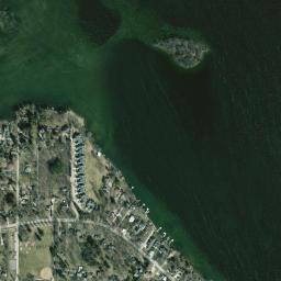 Satellite view of Naga-Waukee War Memorial Golf Course