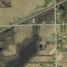 West Bergen New York High Resolution Satellite Map