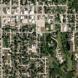 Chickasaw County map(satellite map)