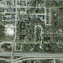 Delafield map(satellite map)