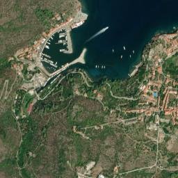 Capraia Isola map(satellite map)