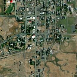 303 W Lincoln Ave Richfield Idaho High Resolution Satellite Map