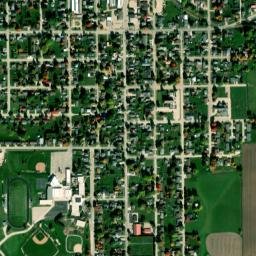 Monona map(satellite map)
