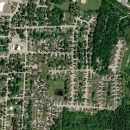 Deerfield map(satellite map)