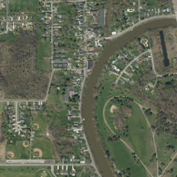 Martinsville New York High Resolution Satellite Map