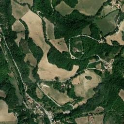 Valle e Castello map(satellite map)