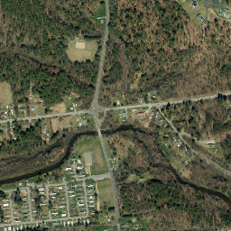 Milton Center New York High Resolution Satellite Map