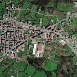 Santa Comba map(satellite map)