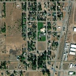 Fort Hall map(satellite map)