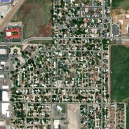 1126 East Sunset Drive, Riverton, WY 82501 High Resolution Satellite Map