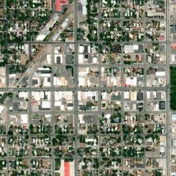 E Main St Riverton Wyoming High Resolution Satellite Map