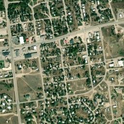 Pine Ridge map(satellite map)