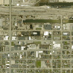 Milwaukee County map(satellite map)
