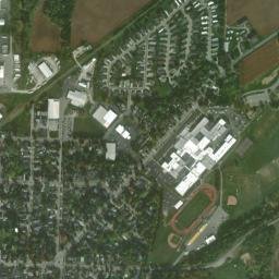 Akron map(satellite map)