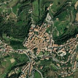 Chiusi map(satellite map)