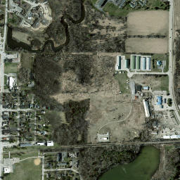 Dousman map(satellite map)