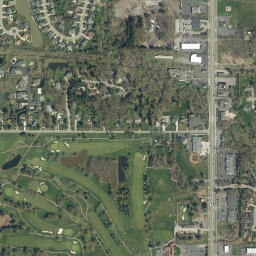 East Amherst New York High Resolution Satellite Map