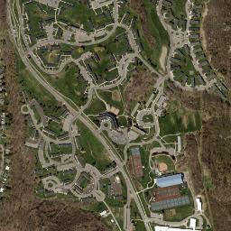 Skytop New York High Resolution Satellite Map