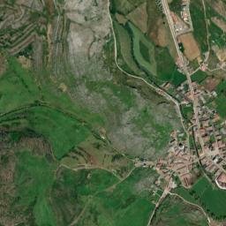 Puebla de Lillo map(satellite map)