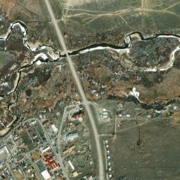 Fort Washakie map(satellite map)