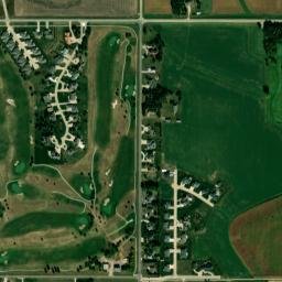 305 St Paul Ave Orange City IA High Resolution Satellite Map