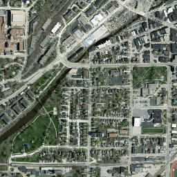 Waukesha map(satellite map)