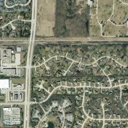 Satellite view of New Berlin Hills Golf Course