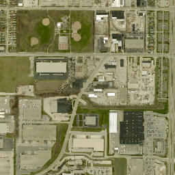 West Milwaukee map(satellite map)