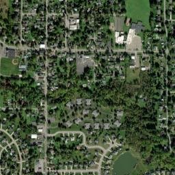 Clarence Center map(satellite map)