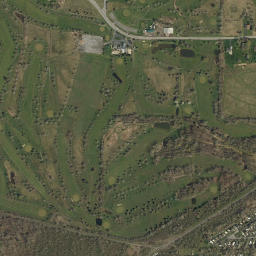 Akron Junction New York High Resolution Satellite Map