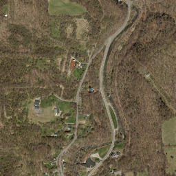 Marcellus Falls New York High Resolution Satellite Map