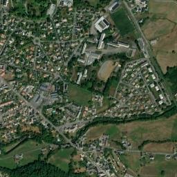 Argelès-Gazost map(satellite map)