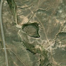 Lance Creek Hwy Lance Creek WY High Resolution Satellite Map