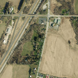 Manns Corner New York High Resolution Satellite Map