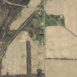 Thompson New York High Resolution Satellite Map