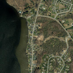 Snake Hill New York High Resolution Satellite Map