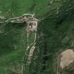 Pie' del Sasso map(satellite map)
