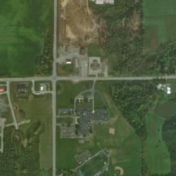 Brick House Corners New York High Resolution Satellite Map