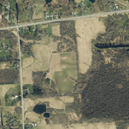 Pembroke Center New York High Resolution Satellite Map