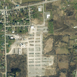 East Pembroke New York High Resolution Satellite Map