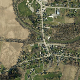 Rush New York High Resolution Satellite Map