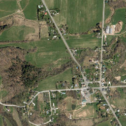 Stockbridge New York High Resolution Satellite Map