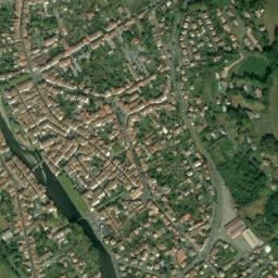 Saint-Girons map(satellite map)