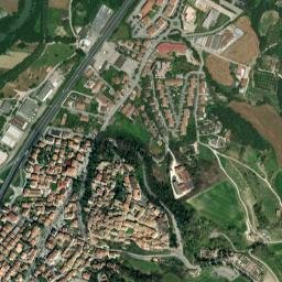 Deruta map(satellite map)