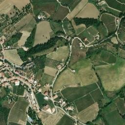 Cossignano map(satellite map)