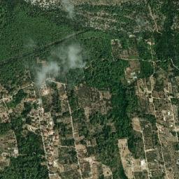 Orebić map(satellite map)
