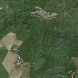 Montedinove map(satellite map)