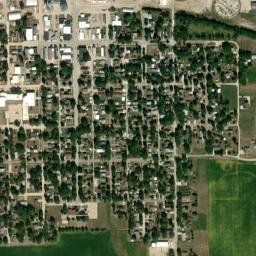 Paullina map(satellite map)