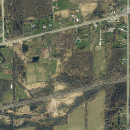 West Batavia New York High Resolution Satellite Map